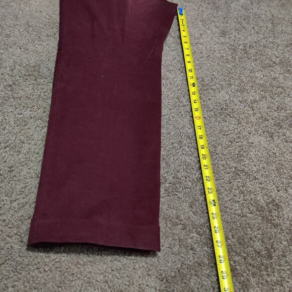Lauren Ralph Lauren Men’s Stretch Red Corduroy Performance Pants 36 x 29 - Picture 8 of 9